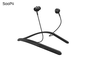 SooPii Brezžični Hearphone Bluetooth 5.0 Slušalke Športne Vratu-v posesti za Slušalke Magnetni Čepkov Z mikrofonom za Telefone