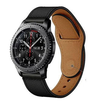 22 mm Watchband usnjeni trak za samsung galaxy watch 46mm s3 Band huawei watch gt2e gt2 46mm GTR 47MM Trak Galaxy Watch 3 45mm