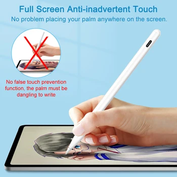 Za Apple Svinčnik 2 v 1 z Nagiba Zaznavanje Palm Zavrnitev zahteve za iPad Svinčnik Pisalo za iPad Pro 11 Za 12,9 2020 10.2 2019 10.5 Zraka 3