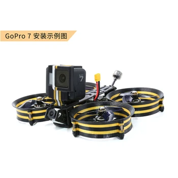 GoPro 7 / GoPro 8 3D tiskanih TPU fotoaparat varstvo primeru Za GEPRC CineGO FPV Brnenje FPV deli