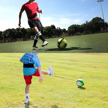 Vroče Prodajo Novo Nogometno Žogo Praksi Pasu Nogometno Kick Usposabljanje Pasu Nastavljiva Proste Roke, Otroci Odraslih Nogometni Trener Oprema