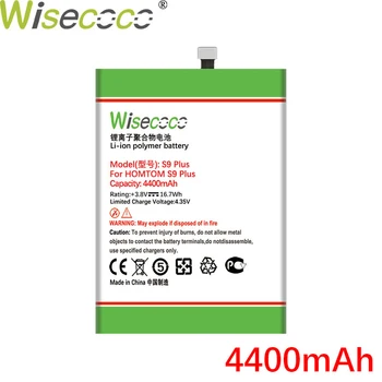 WISECOCO 4400mAh Baterija Za HOMTOM S9 Plus S9Plus Pametni Telefon, ki je Na Zalogi, Najnovejše Proizvodnje Visoke Kakovosti Baterija+Številko za Sledenje