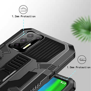 Opora Oklep Primeru Telefon Za MOTOROLA MOTO G8 G9 G6Play G8Play Močno Shockproof Zaščitna torbica Za MOTO G9Plus G8 Moč Lite