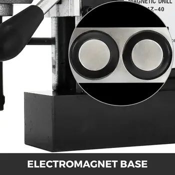 Magnetni Vrtalni Pritisnite 11pcs Cutter Set EU/ZDA Dostava Št. Carinske Pristojbine 12000N 1.5
