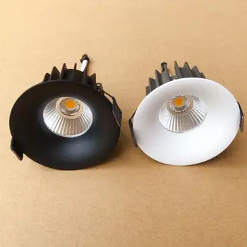 Visoka Kakovost Zatemniti LED Downlight, 5W 7W 10W 12W 15W 85-265V COB LED Svetilke Vgradne Pozornosti Navzdol Žarnice Svetilke