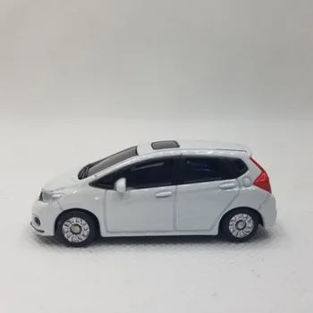 1:64 Diecast Model za Honda Fit Šport 2018 Bela Minicar Zlitine Mini Igrača Avto Darila Jazz