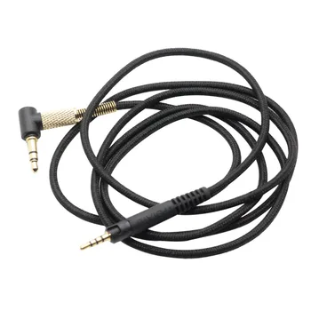Poyatu 3,5 mm Kabel za Sennheiser HD569 HD579 HD559 HD 599 HD599 Slušalke Kabli Nadgradnjo Nadomestni Kabel Pleteni Črna