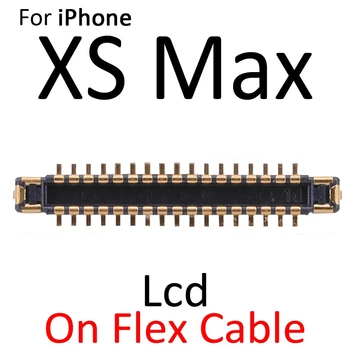 10pcs/veliko LCD Računalnike 3D Zaslon na Dotik, FPC Priključek Za iPhone X XR XS Max Na Matično ploščo Mainboard Flex Kabel