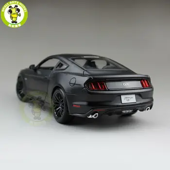 1:18 Ford Mustang GT 5.0 diecast modela avtomobila za darila zbirka hobi Matte Black maisto