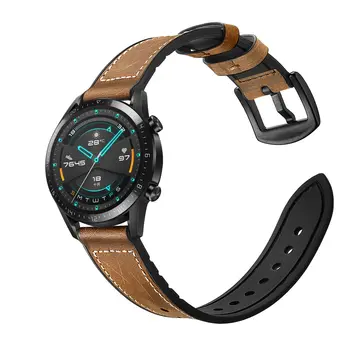 Huawei watch GT 2 trak Za Orodje S3 Meje 22 mm watch pasu Usnje Watrchband Zapestnica za Samsung Galaxy watch 46mm trak