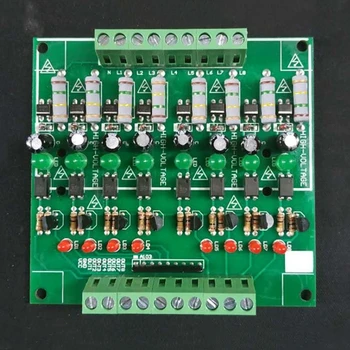 8-kanalni 220V optocoupler izolacije modul/220V odkrivanje modul/AC odkrivanje modul/kartico vodnik izboljšana različica