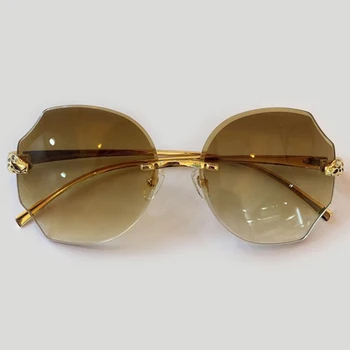 Blagovne znamke Rimless sončna Očala Ženske 2020 Luksuznih Modnih Metulj, Sonce Očala za Ženske/Moške Oculos De Sol Feminino