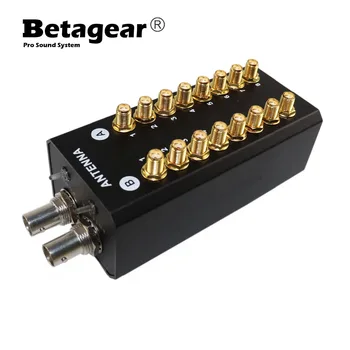 Betagear 8 Kanal Antena Distributer Sistem Za Brezžični Mikrofonski Sistem Signala Ojačevalnika 8-Kanalov Snemanja UHF Sistem