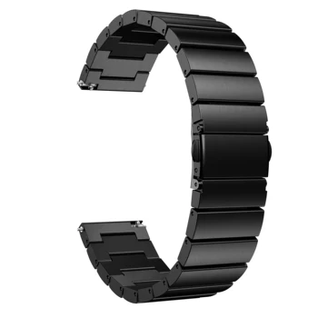 20 mm, modno nerjaveče jeklo, kovinski trak za Samsung Galaxy Aktivno klasičnih watchband trak pazi za Samsung Prestavi S2 watch trak
