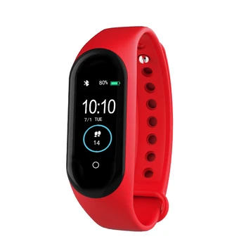 Šport Pedometer M4 Smart Band Zdravje Zapestnica Fitnes Tracker Monitor Nepremočljiva Manšeta Bluetooth Daljinsko Upravljanje Smartwatch