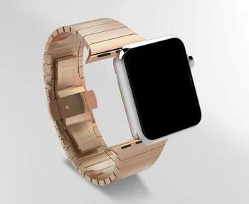 Iz nerjavečega Jekla Trakovi za Apple Watchseries 5 band za apple watch trak 38 mm 40 mm 44 mm Kovinski Watchband trak pribor pasu