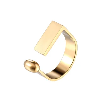 SOMMAR spletno nakupovanje indija Zlato barvo, velikost 7 poročni prstan za ženske Minimalism cene v eur kosti