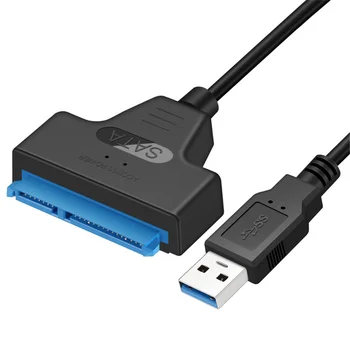 2pcs/veliko USB3.0 SATA3 Kabel Sata na USB Adapter Stanuje 6Gbps Podpora 2.5