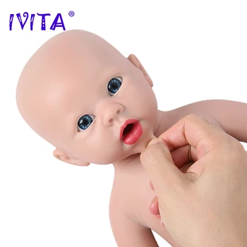 IVITA WG1519 48 cm 3700g Realne Silikonski Prerojeni Lutke Otroka Newborn Baby Veren Kožo Mehko Zgodnje Izobraževanje Igrače za Otroke
