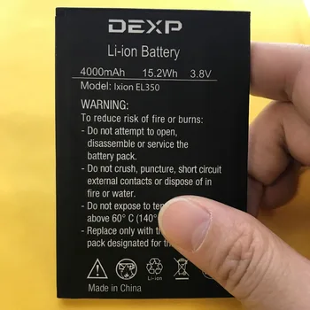 4000 mah EL350 Baterija Za dexp ixion el350 volt mobilni telefon