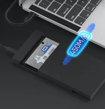 Blueendless HDD Primeru SATA na USB 3.1/3.0/2.0 10Gbps 2.5-palčni Prenosni SATA, Zunanji trdi disk, Ohišje Tipa C 3.1 Zunanji HDD Primeru