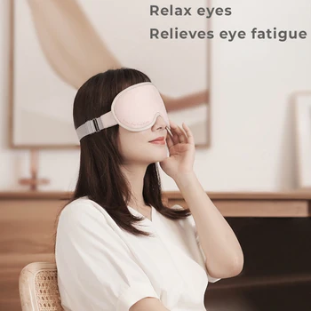 Liberfeel Maoxin masaža oči masko za ogrevanje oči kritje nastavljiva temperatura način oči masko za spanje, sprostitev, zmanjšanje utrujenosti