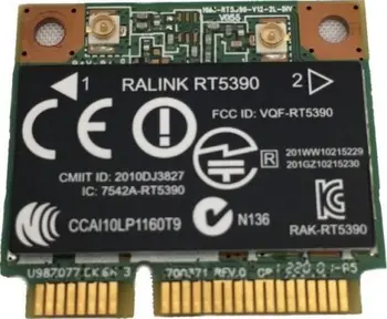 Kartice za HP 691415-001 Ralink RT5390 802.11 b/g/n, PCIe Half Mini Brezžični U98Z077.03