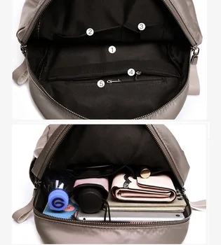 Mochilas mujer 2020 Novo Oxford krpo nepremočljiva študent torbe Potovalne priložnostne nahrbtnik ženske prostem vrečko mochila feminina CL05