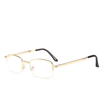 2019 Nove Ženske Moški Očala Kovinski Okvir, Zložljiv Anti-Modra svetloba Leče Obravnavi Očala Z Očali Primeru +1.0 1.5 2 2.5 3 3.5 4