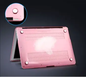 3in1 Kristalno Prozoren Pokrov Primeru Za Macbook Air 13 13.3 Pro 13 Retina 12 13 15 palčni Prenosnik torba za Mac Book Pro Touch Bar