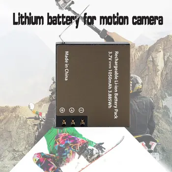 PG1050 Šport Fotoaparata, Litij Baterija 900mAh Za EKEN Serije Polnilna Li-ion Baterija 3,7 V Črni