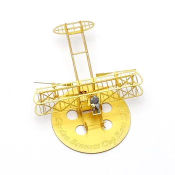 1/160 3D Kovinski Puzzle Letalo Sestavljanje modelov Mini Letalo Model Komplet za Sestavljanje Modela Izobraževalne Igrače, Otroci Darila Božič