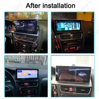 10.2-inch Android 9 zaslon za Audi A4/Audi A5 2009-avto GPS Navigacija glavna enota dash Multimedijski predvajalnik, Radio magnetofon