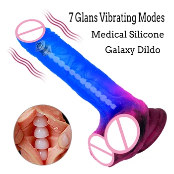 Vibracijska Silikonski Vibrator, Vibrator Dildos za Ženske Realne Sesalni Dildo G-Spot Stimulator Ženska Masturbacija Petelin Penis