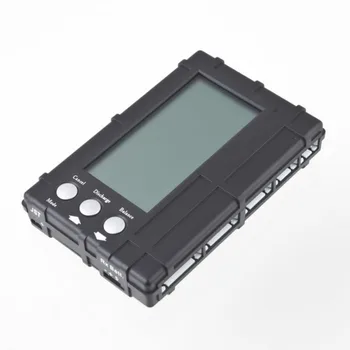 3 v 1 LCD Discharger Balancer Meter Tester za 2-6S lipo Li Fe Baterija Digitalni Zmogljivost Baterije Checker Krmilnik Tester