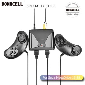Bonacell 2019 Novi Retro Mini TV Video Igra Konzola Za AVH 16 Bit Igre z 68 Različnih Vgrajen Igre Dva Blazinice, AV Out L50