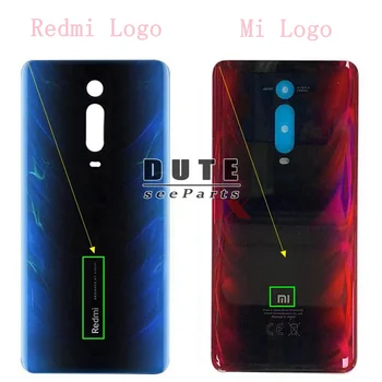 Original Za Xiaomi Redmi k20 Pokrovček Baterije Vrata Mi 9T Pro Nazaj Stanovanj Zadaj Primeru Redmi K20 Pro Baterije Vrata Nadomestni Deli