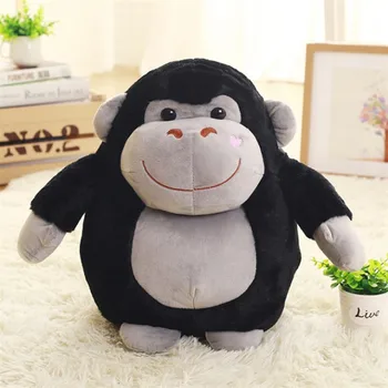 Risanka Orangutan približno 40 cm lep maščobe opica plišastih igrač mehka lutka vrgel blazino darilo za rojstni dan w2107