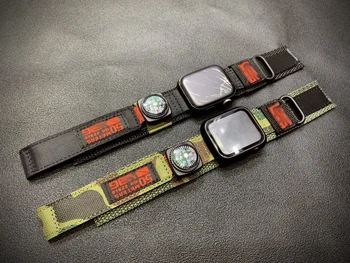 Najlon watch band zapestnica za UAG apple ura se 6 5 40 mm 44 trakov šport watchband za iwatch 38 mm 42mm 5 4 3 zanke manšeta