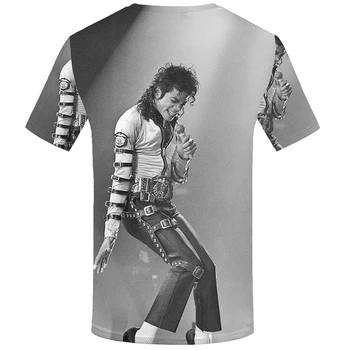 KYKU Michael Jackson T-shirt, Ples, Oblačila, Majice Tees Oblačila Tshirt Moški Smešno 2017 Hip hop Priložnostne Poletja