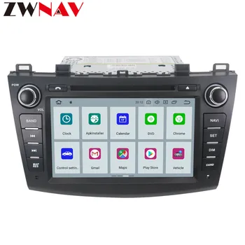 IPS 4G+64 G Android 9.0 Avtomobilski Stereo sistem DVD Predvajalnik, GPS, Glonass Navigacija za Mazda 3 2009-2012 Video Večpredstavnostna Radio audio vodja enote