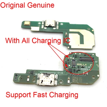 10Pcs/Veliko , Napajanje USB polnilni Priključek, Vtič Vrata Dock Flex Kabel Odbor Za Xiaomi redmi 6 6A