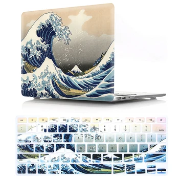 HD Vzorec Laptop Trdo torbico Vrečko Za Huawei MateBook 13 14 X Pro 2020 za Magicbook 14 15 palčni Xiaomi Huawei Zvezek Primeru Zajema