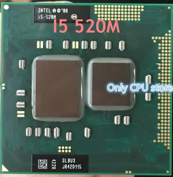 Core i5 520M Notebook Laptop CPU 2.4 GHz, L3 3M/2.5 GT/s PGA uradna različica Izvirnega verodostojno procesor Računalnika