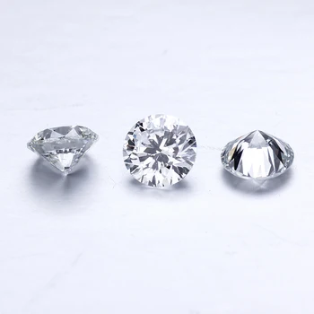 0.8-2.6 mm majhnosti Lab Zrasla Diamond GH Barve VS jasnost krog HPHT Diamond Visoke Kakovosti svoboden lab diamant za Nakit, izdelava