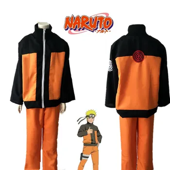 Naruto Uzumaki Cosplay Kostume Japonski Anime Naruto Obleko Za Človeka Kažejo, Določa Risanka Odraslih Otrok
