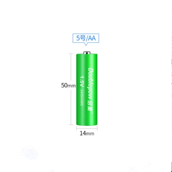 4pcs/veliko Izvirnih 1,5 V AA baterija za ponovno polnjenje 3400mWh USB polnilna litijeva baterija hitro polnjenje preko Mikro USB kabla