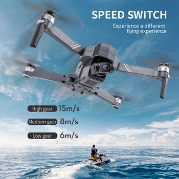 2020 Novo SJRC F11 4K PRO Dron GPS Brnenje Poklicno Z 5G Wifi FPV HD Kamera 64 G TF Kartice Dveh osi Gimbal Brushless Quadcopter