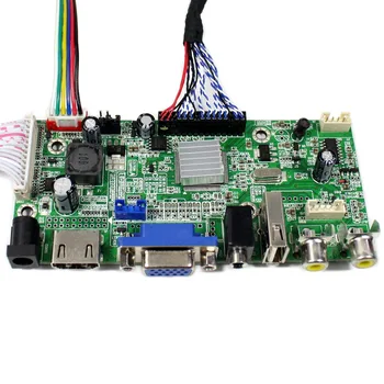 HD MI+VGA+2AV+USB+Audio LCD krmilnik odbor za 21.5