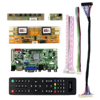 HD MI+VGA+2AV+USB+Audio LCD krmilnik odbor za 21.5